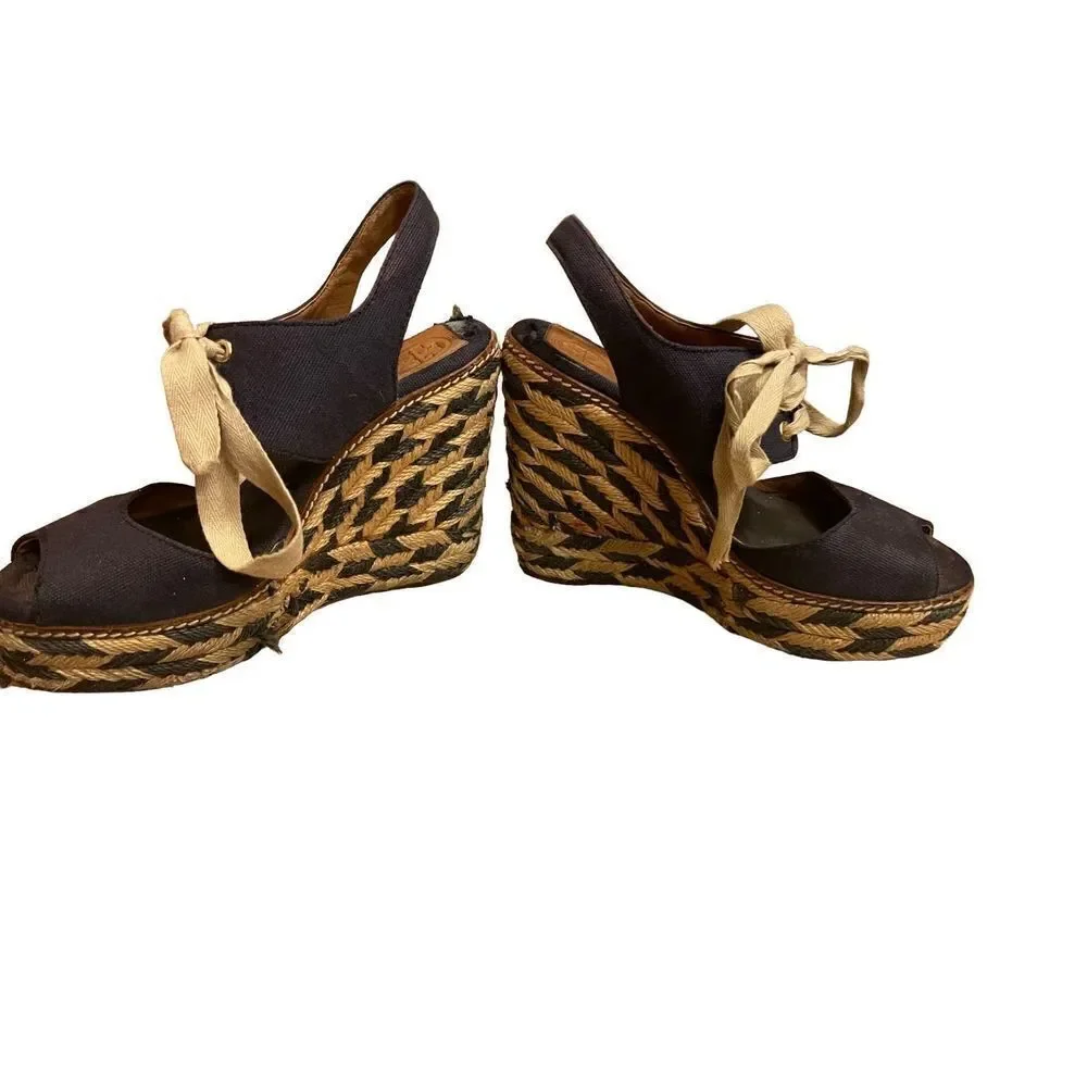 Tory Burch Navy Espadrilles - 6